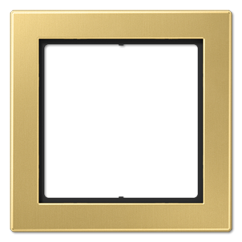 JUNG Рамка 1-кратная, латунь Classic FDME2981C