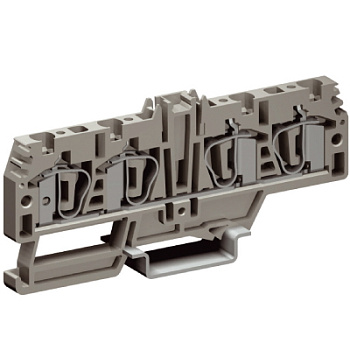 DKC HMM.4/2+2GR, проходной зажим 4кв.мм 2ввода/2 вывода ZHM220GR