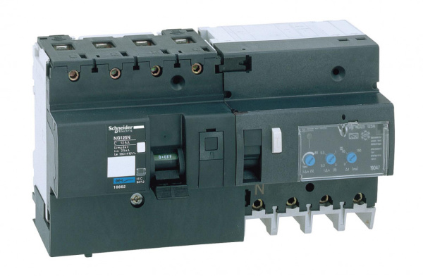 Купить SE Acti 9 Vigi NG125 Блок дифференциальной защиты 4P 125A (раб.напр.400В) A 19048