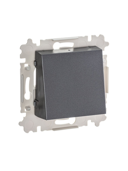 Купить ABB EPJ Levit сталь / дымчатый чёрный Кабельный вывод, сталь 2CHH480034A6069