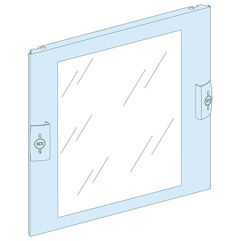SE ПРОЗРАЧНАЯ ПЕРЕДНЯЯ ПАНЕЛЬ,6 МОДУЛЕЙ, Ш = 250 ММ LVS03353