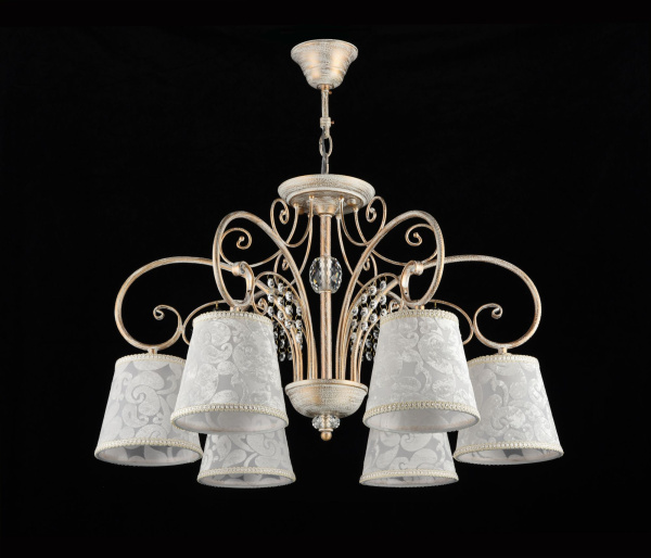 Freya Classic Lorette Белый с Золотом Потолочный светильник E14 40W FR2406-PL-06-WG Купить Freya Classic Lorette Белый с Золотом Потолочный светильник E14 40W FR2406-PL-06-WG