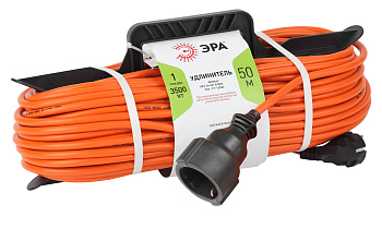 ЭРА UFx-1e-3x1.5-50m-IP44 Удлинитель силовой на рамке с/з 1 гн 50м ПВС 3х1,5