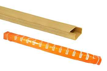 TDM Кабель-канал 20х10 желтая сосна 3D (100м) SQ0402-0604