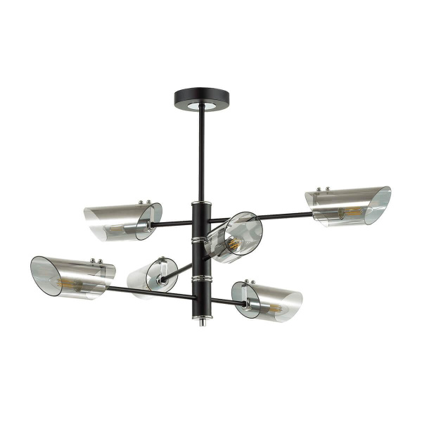 Купить Lumion 4402/6C LN19 062 хром, черный Люстра потолочная E14 6*40W 220V NOLAN