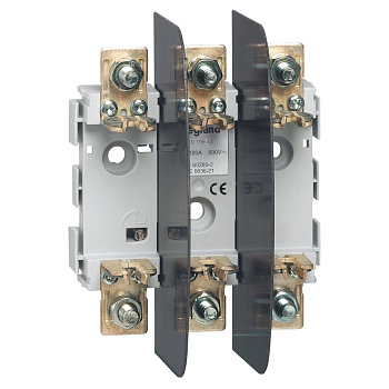 Legrand Цоколь для плавких предохранителей размер 000/00 100 3П 019943