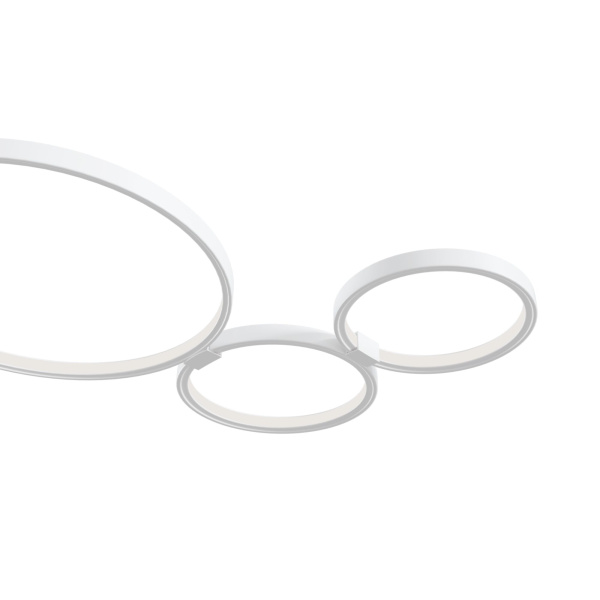 Купить Maytoni Modern Olympia Белый Настенно-потолочный светильник LED 2250Lm 45W MOD448-CL-5-45-W