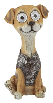 ЭРА SL-RSN24-DOG-M Садовый светильник на солнечной батарее, полистоун, цветной, 24 см Б0032588