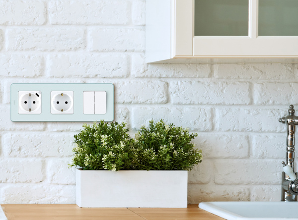 Купить Legrand INSPIRIA Мятный Рамка - 3 поста 673955