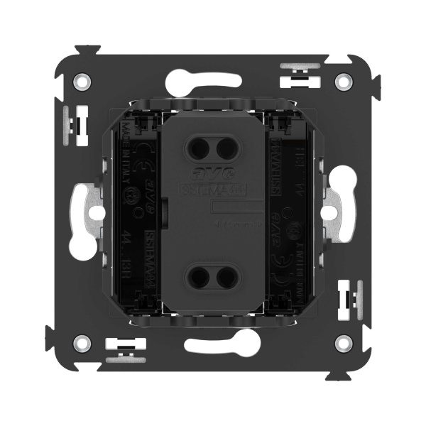 Купить DKC Звонок в стену, "Avanti", "Черный квадрат"