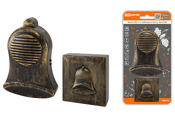 TDM Звонок ЗББ-11/5-32М бронза (беспр., бат.) SQ1901-0029