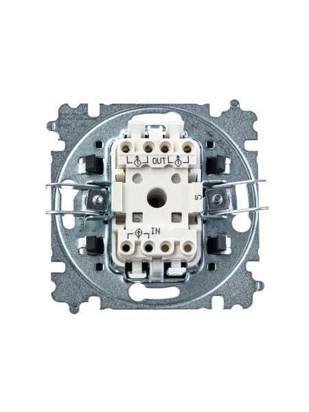 Купить ABB EPJ Levit слоновая кость / белый Выключатель 2-клавишный 2CHH590545A6017