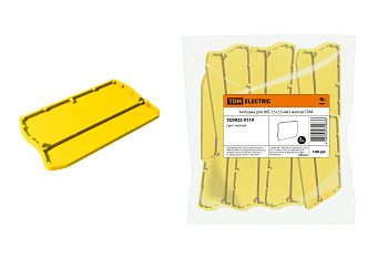 TDM Заглушка для ЗКБ 1,5/2,5 мм2 желтая SQ0822-0119