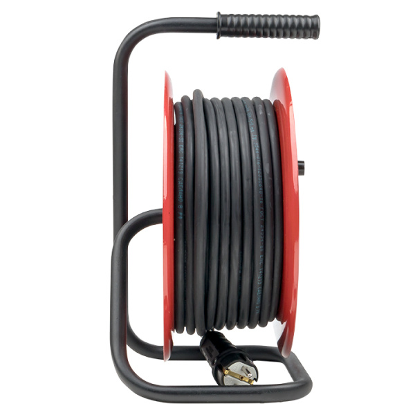 Купить EKF PROxima Удлинитель на катушке "Гефест 2.0" 4 гнезда 50м с заземлением и предохранителем КГ 3*2,5 16А/3,5кВт