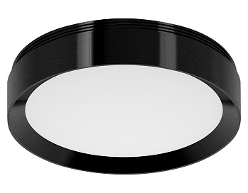 Ambrella Насадка передняя для корпуса светильника N8113 PBK черный полированный D85*H18,5mm Out15mm GX53