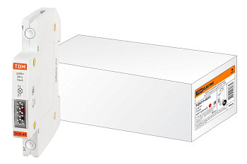 TDM Лампа сигнальная компактная ЛСК-47 красная (LED) AC/DC SQ0214-0012