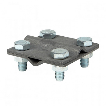 EKF PROxima Зажим крестовидный прут-прут (пластина 57x57мм) HZ