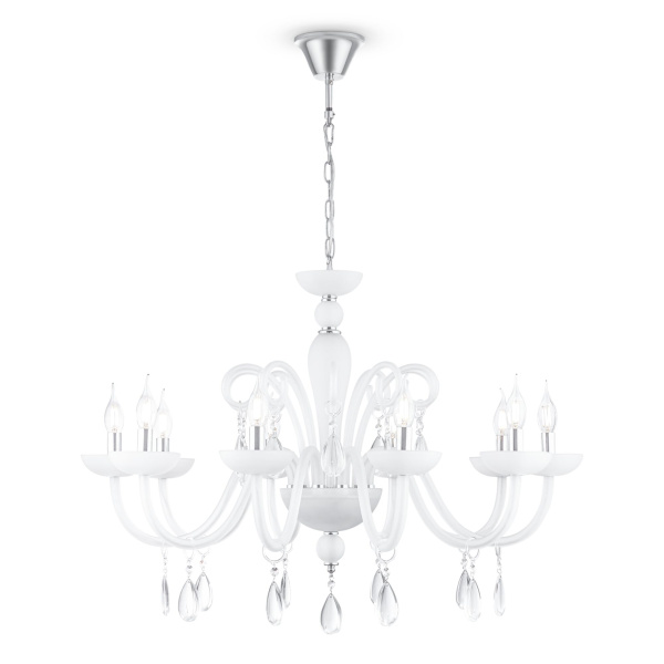 Купить Maytoni Neoclassic Cecilia Матовый Белый Люстра E14 40W DIA011PL-10W