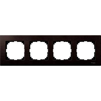 SE Merten SM M-Elegance Венге Рамка 4-ая MTN4054-3471