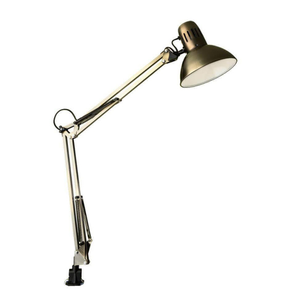 Arte Lamp Senior Бронза Лампа настольная офисная 40W E27 A6068LT-1AB