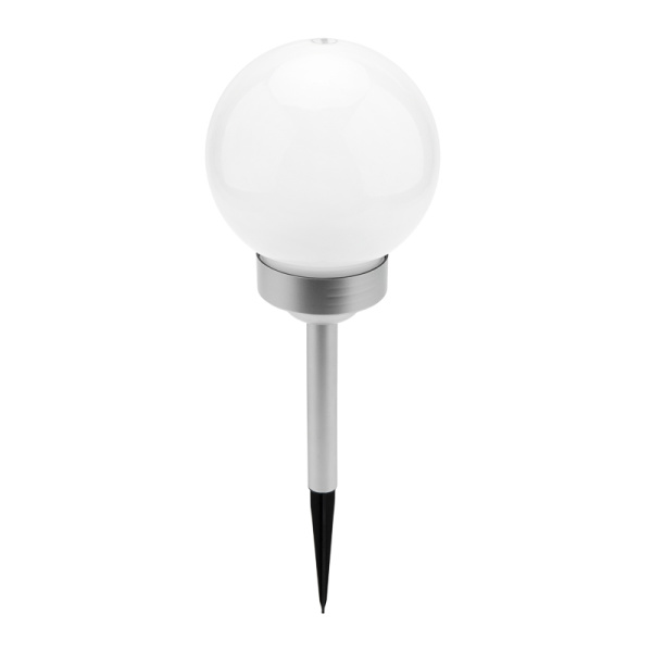 LAMPER Светильник светодиодный ШАР ф150 LED  встроенная солнечная панель, аккумулятор, датчик света 602-1003