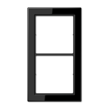 JUNG Рамка 2-кратная черная FD982SW