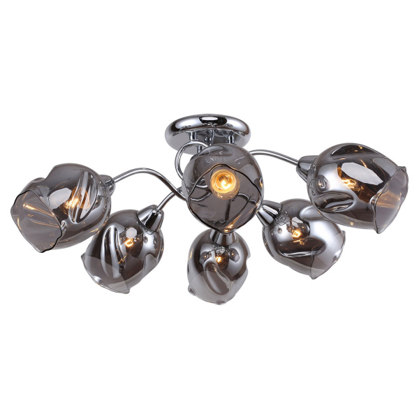 Lussole LGO Металл Хром /  Стекло Люстра E27 40W LSP-8087