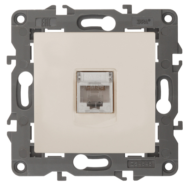 ЭРА 14-3107-02 Elegance Сл.кость Розетка комп RJ45