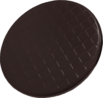 EZETEK Держатель проводника круглого 8-10 мм для плоской кровли, пластик с бетоном 91053