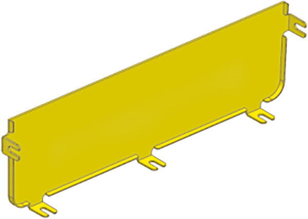 IEK ITK Крышка торцевая опт. лотка 360мм DS-360-318G0