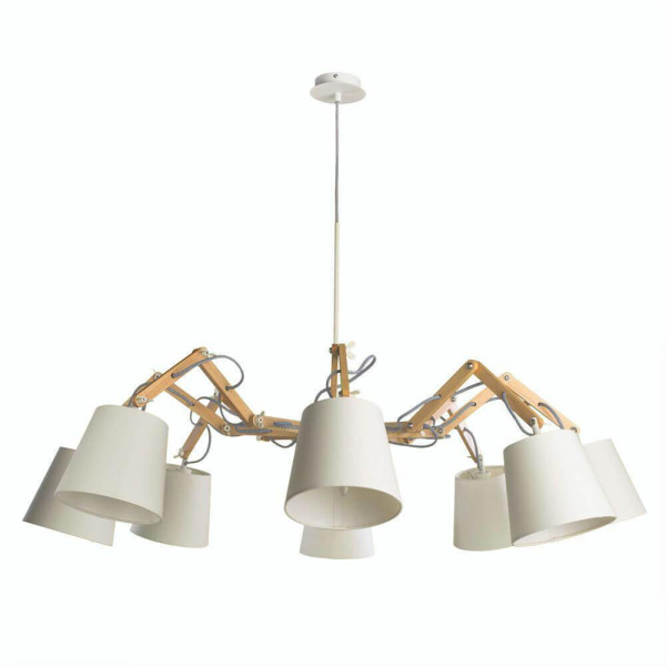 Arte Lamp Pinocchio Белая Люстра 40W E14 A5700LM-8WH Arte Lamp Pinocchio Белая Люстра 40W E14 A5700LM-8WH