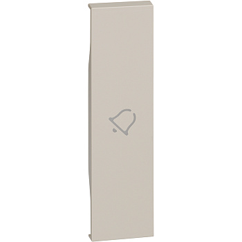 BT Living now Песочный Лицевая панель с символом звонок для выключ и переключ 1 мод KM01D