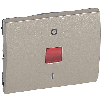 Legrand Galea Life Титан Клавиша двухполюсная с индикацией 771418