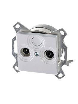 ABB EPJ Levit жемчуг / ледяной Розетка TV-R, оконечная, жемчуг 2CHH083503A6068