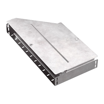 Промрукав Переходник правый с крышкой Стандарт 600х400х80 PR16.0734