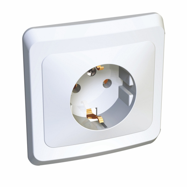 Systeme Electric Этюд Бел Розетка 1-ая с/з