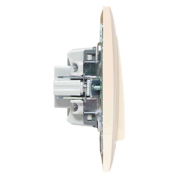 Купить Валенсия выключатель 1-кл. 10А кремовый перекрестный EKF