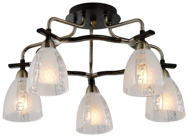 Velante 287-507-05, Светильник потолочный E14,5x40W