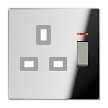 JUNG центральная плата для розетки, British standart BS2171KOGCRPL