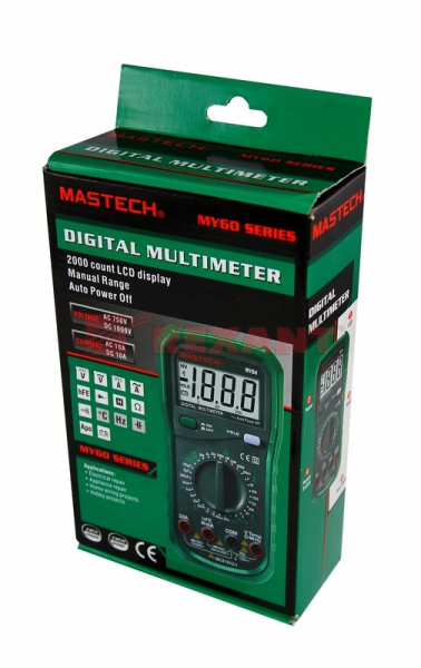 Купить Универсальный мультиметр MY62 MASTECH Rexant 13-2019