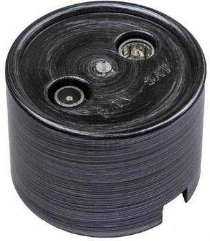 BIRONI Лизетта Пластик Серебряный век Розетка R/TV-SAT проходная B1-304-11