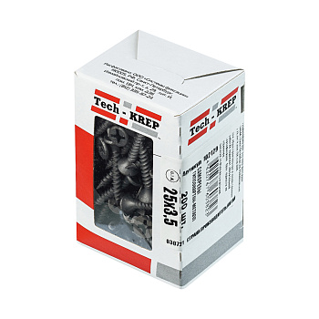 Tech-Krep Саморез ШСГМ 3,5х25 (200 шт) - коробка с ок. 102129