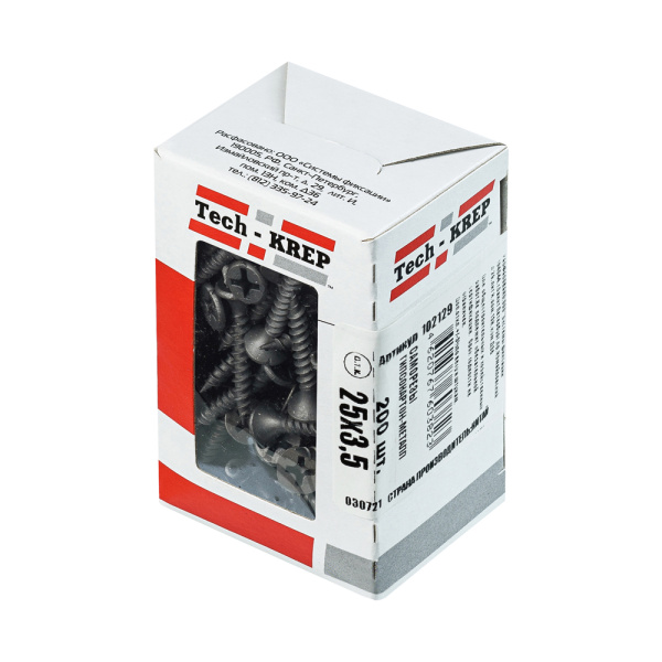 Tech-Krep Саморез ШСГМ 3,5х25 (200 шт) - коробка с ок. 102129