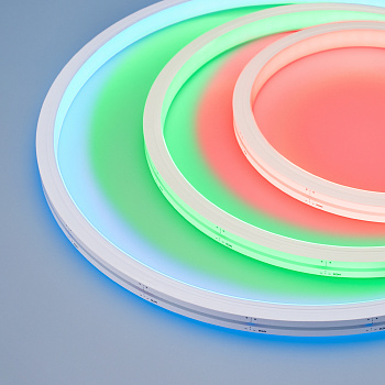 Arlight Гибкий неон ARL-MOONLIGHT-1213-TOP 24V RGB-Warm (14.4 Вт/м, IP67) 029807