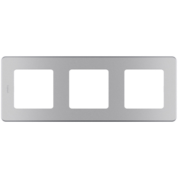 Legrand INSPIRIA Алюминий Рамка - 3 поста 673952