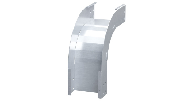 DKC Угол вертикальный внешний 90 градусов 80х80, 1,2 мм, цинк-ламель, в комплекте с крепежными элементами и соединительными пластинами,необходимыми дл