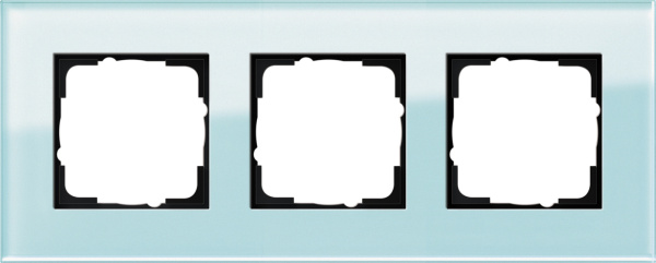 Gira ESP Салатовое Стекло Рамка 3-ая 021318