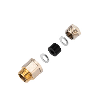 Сальник с резьбой 1/2 для ввода кабеля в трубу для (10HTM2-CT/10MSR-PF) (Nikel) Rexant 51-0610-3