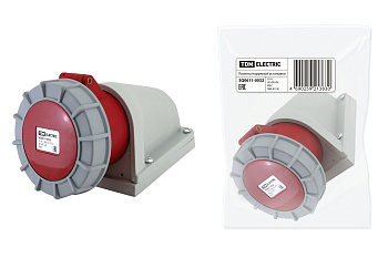 TDM Розетка наружной установки IP67 32А 3Р+РЕ+N 380В SQ0611-0032