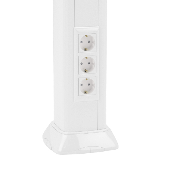 Купить DKC Телескопическая алюминиевая колонна, 2.7 - 4.2м, цвет белый